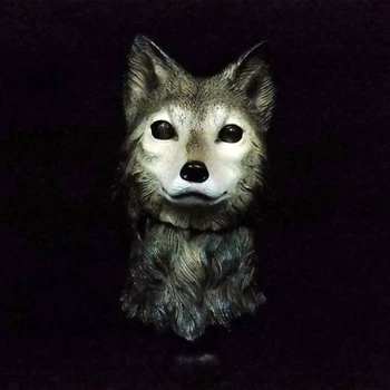 

1/6 scale Animal Head Sculpt Wolf head Model Collection Wolf Figure model for 12" Action Figure Scene Accessories