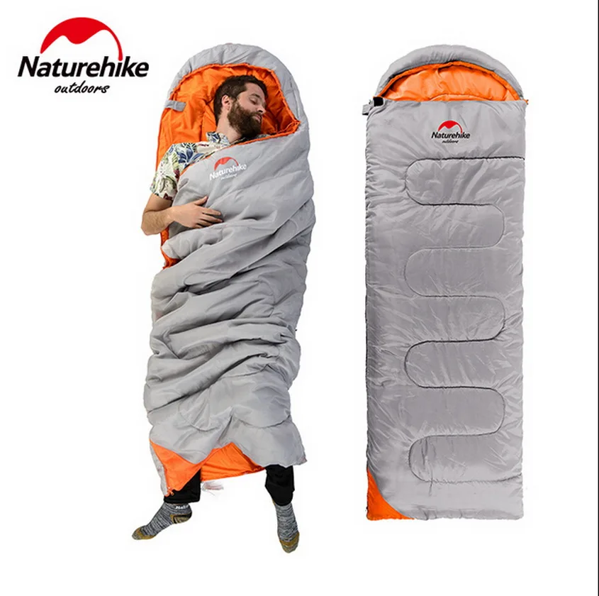 

1.35kg Naturehike fleece sleeping bags, outdoor adult sleeping bag. Traveling, camping, lunch break, vacation