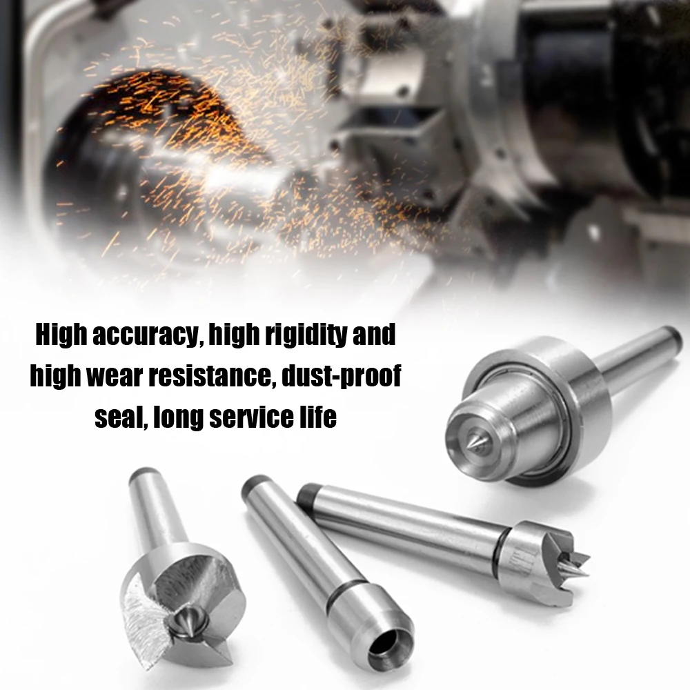 

4PCS Wood Turning Tools Woodworking Thimble Sets MT1 For Cutter Wood Metal Turning Tool Multifunctional Steel Sturdy