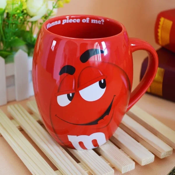 Кружки M &amp M's MM в виде бобов милая кофейная кружка из овсяной муки кружки для
