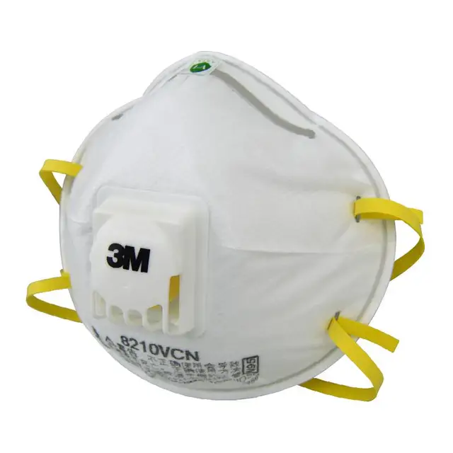 10 pcs/box 3M 8210V N95 Particulate Respirator Dust Mask Anti-PM2.5 Industrial Anti-Dust Anti Particles Safety Breathing Masks 4