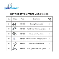 rgt crawler parts