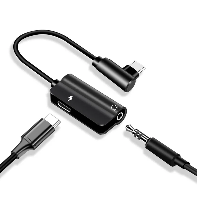 Thbelieve USB Type C до 3 5 мм Aux аудио поддержка зарядки синхронизации данных USBC Jack адаптер