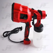 Пистолет-распылитель, 550 Вт 220 в мощный домашний электрический Краскораспылитель, 3 насадки, Легкое распыление и чистка, идеально подходит для начинающих