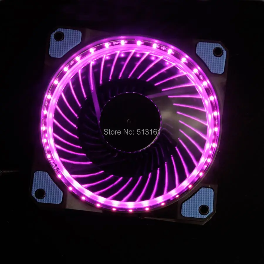 Purple Computer Case Fans 120mm 3