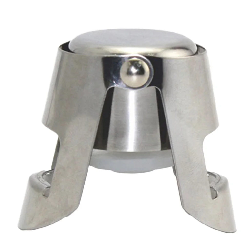 Stainless Steel Champagne Stopper Sparkling Funnel Wedding Bar Wine