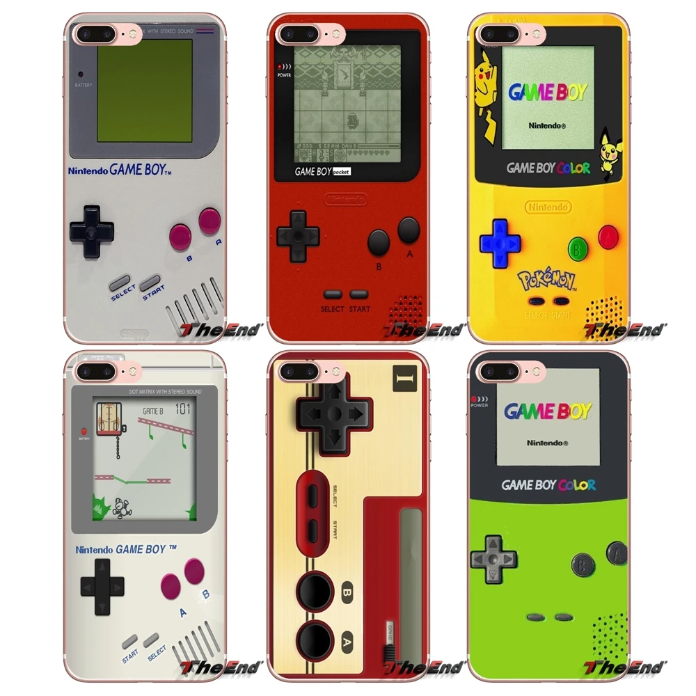 

For Apple iPhone X 4 4S 5 5S SE 5C 6 6S 7 8 Plus 6Plus 7plus 8plus Fundas Coque Gameboy Game Boy PSP Game Box Silicone Case