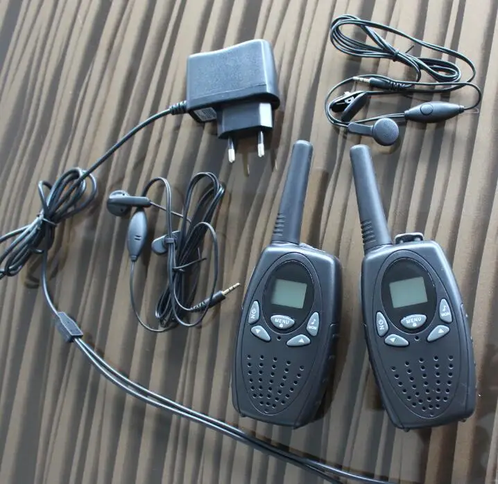 Walkie Talkies Portáteis Rádios de Intercomunicação Pmr Bidirecional Ham Rádio Transceptor Monitor Duplo w Carregador de Fones de Ouvido 2pc Ts628 1w - Image 4