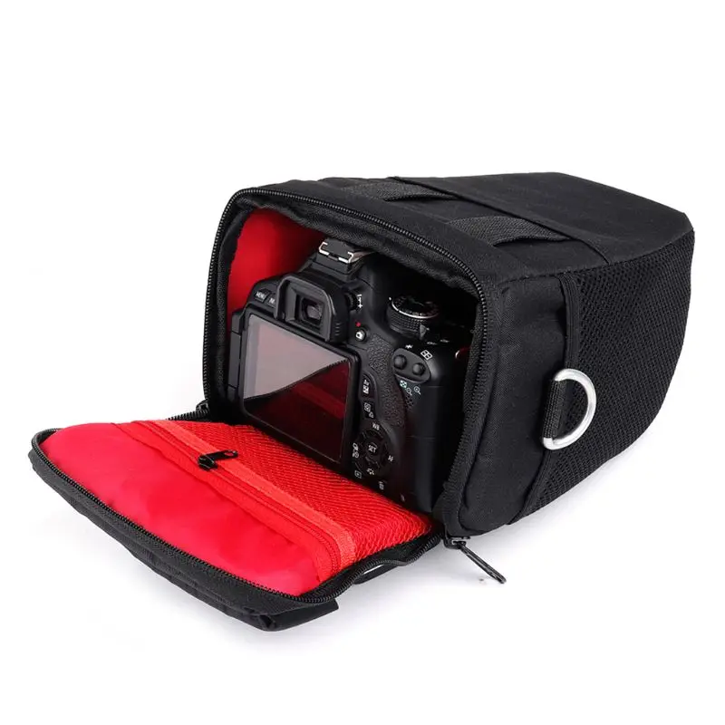 DSLR Камера сумка чехол для цифровой однообъективной зеркальной камеры Canon EOS 4000D M50 M6 200D 1300D 1200D 1500D 77D 800D 80D Nikon D3400 D5300 760D 750D 700D 600D 550D
