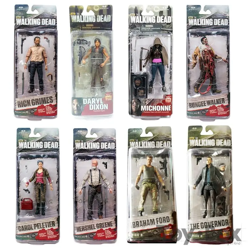 the walking dead mcfarlane toys list