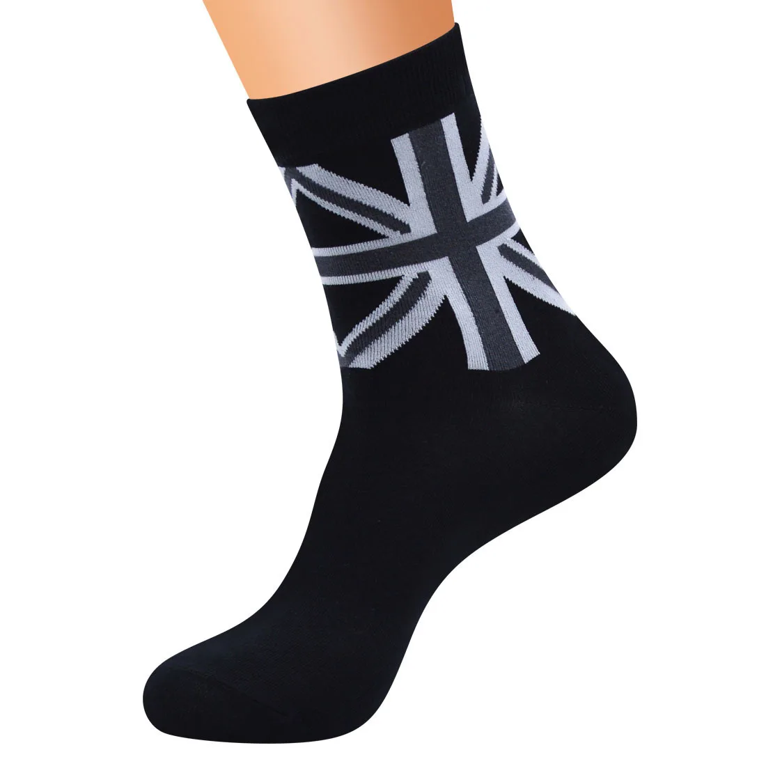 Для мужчин Бизнес Повседневное высокое качество носки Национальный флаг серии Для мужчин Ins Гольфы хлопковые звезда полосой платье мужской подарок - Цвет: 3