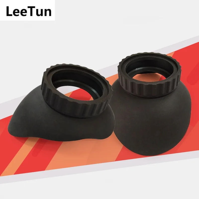 One Pair Rubber Eye Cups Eye Guards for Stereo Metallurgical Microscope
