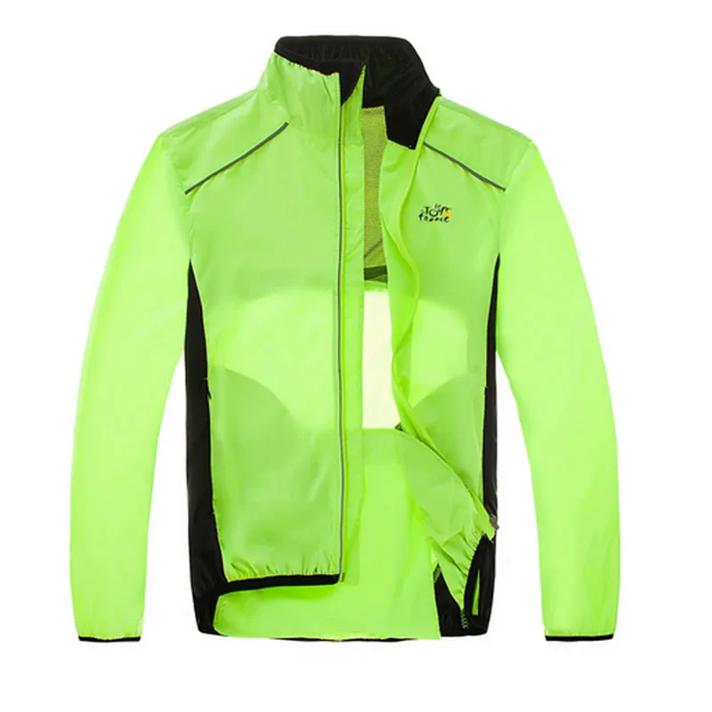 

Outdoor Waterproof Cycling Jerseys Bicycle Rain Coat ciclismo del impermeable Bicycle Windproof Clothing Mtb Bike Cycle Raincoat