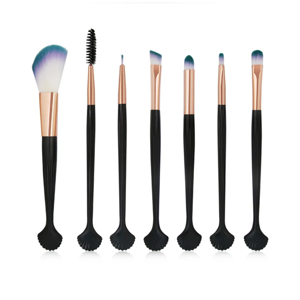 

Fashion Girl Product 7Pc Makeup Brushes Set Powder Foundation Eyeshadow Eyeliner Lip Cosmetic Brush кисти для макияжа W205