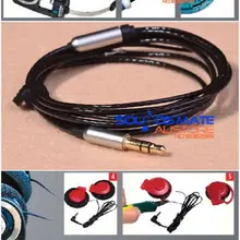 Черный обновленный посеребренный кабель для KOSS Porta Pro Portapro PP наушники гарнитуры