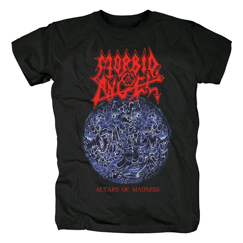 

5 designs Morbid Angel Rock Brand men skateboard shirt 3D fitness Death Hardrock heavy Metal Cotton Skull demon Casual