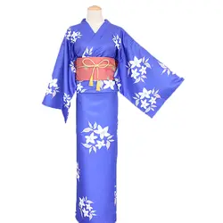 Евангелион EVA Ayanami Rei костюм кимоно