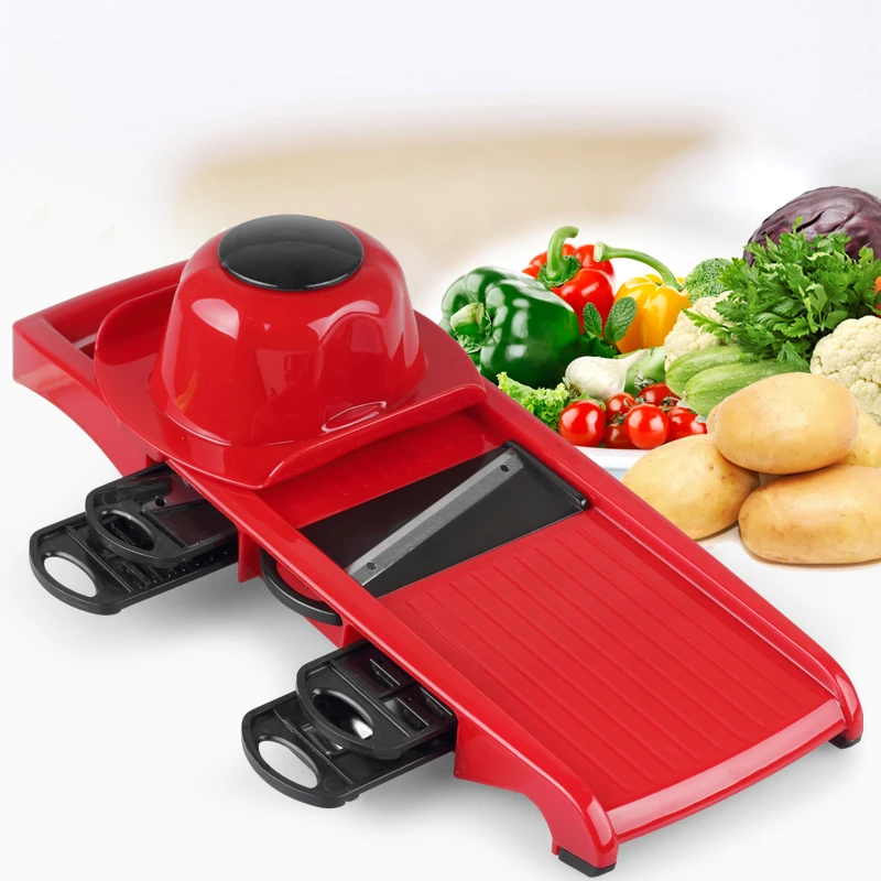 LEKOCH Slicer 6 Piece Blades Mandoline Slicer 1 Julienne Peeler Vegetable Slicer Cutter Fruit