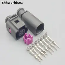 Shhworldsea 5/30/100sets männlich-weibliche wasser temperatur sensor 4B0973712 stecker für VW 4B0 973 812 4B0973812 4B0 973 712
