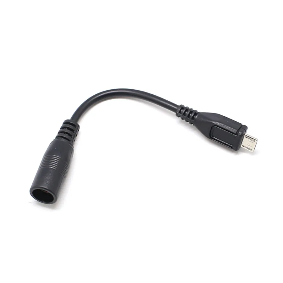 1 шт./лот разъем micro usb папа к DC 5 5*2 мм мама с проводным кабелем для телефона android|female