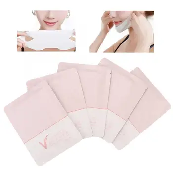 

5Pcs/box Hydrogel Firming Lifting Facial Mask Moisturizing Anti Aging V Shaped Face Mask