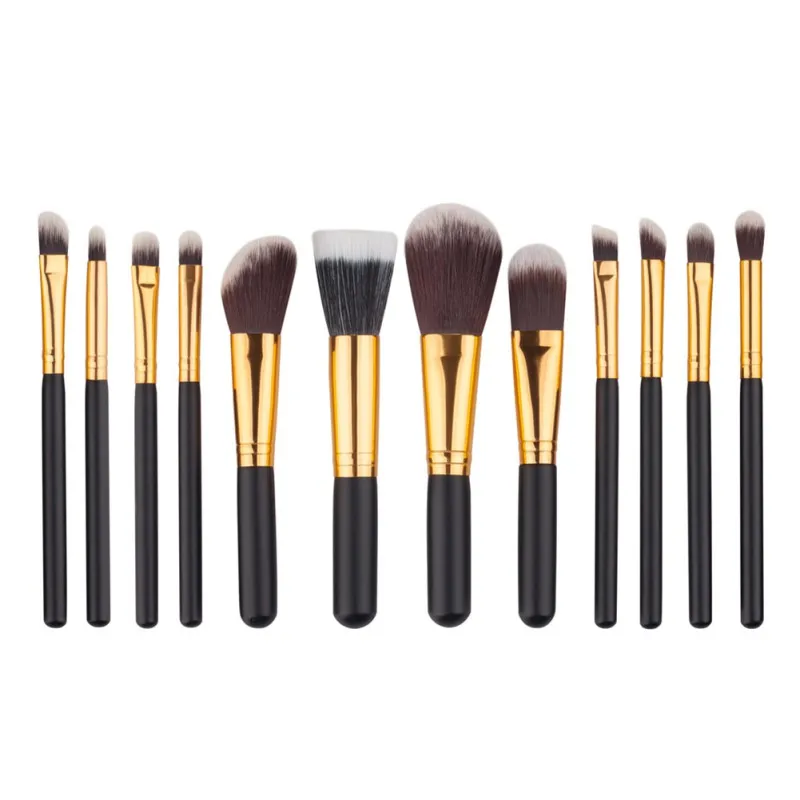 

12pcs/Set Makeup Brushes Make Up Tool Cosmetic Eye Brushes Set Eyeshadow Foundation Mascara Blending Pencil Brush