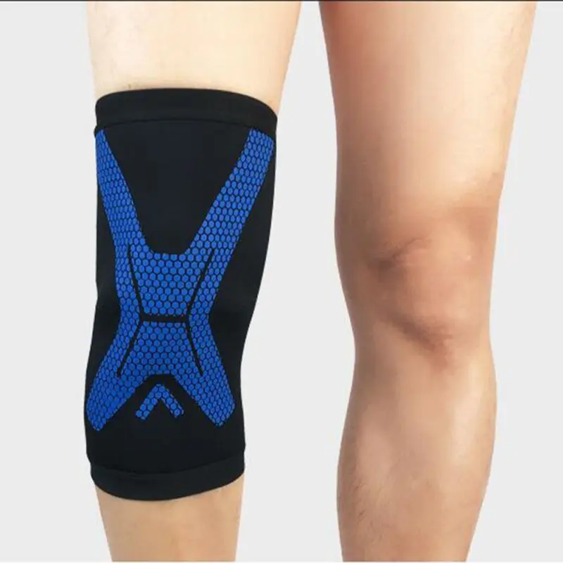 

Adjustable Elastic Knee Support Brace Kneepad Patella Knee Pads Basketball Safety Guard Strap Support Calf Protection