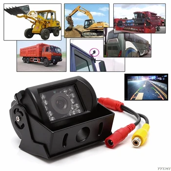 

18 IR LED Car Rearview Camera Night Vision Wide Angle Waterproof Truck Bus Camera For Car Rear View Displayer Night vision 2019-