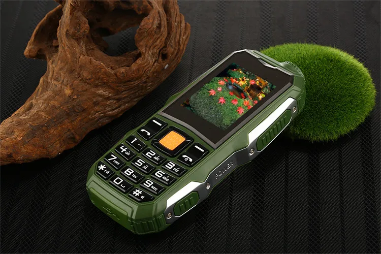 Прочный мини мобильный телефон с двумя sim-картами FM MP3 MP4 Русская кнопка большой звук дешевый телефон калькулятор фонарик