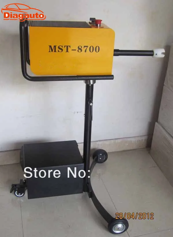 

Diagauto best price 110V/220V Car brake disc lathe car disc aligner MST-8700 with DHL free shipping