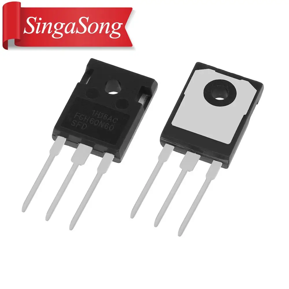 

10PCS FGH60N60 FGH60N60SFD 60N60SFD 60N60 TO-247 600V 120A IGBT 100% New