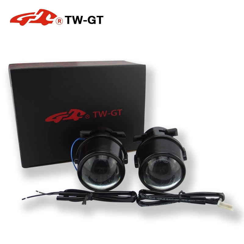 TW GT 2.5 дюймов HID Биксеноновая foglamp объектив проектора пятно света Foglight H11
