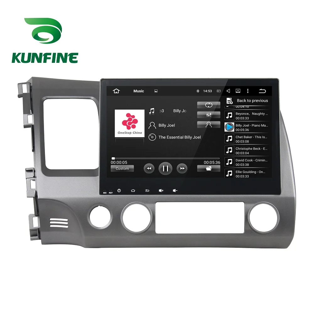 Clearance Android 9.0 Octa Core 4GB RAM 64GB Rom Car DVD GPS Multimedia Player Car Stereo Deckless for HONDA CIVIC 2006-11 Radio WIFI 4