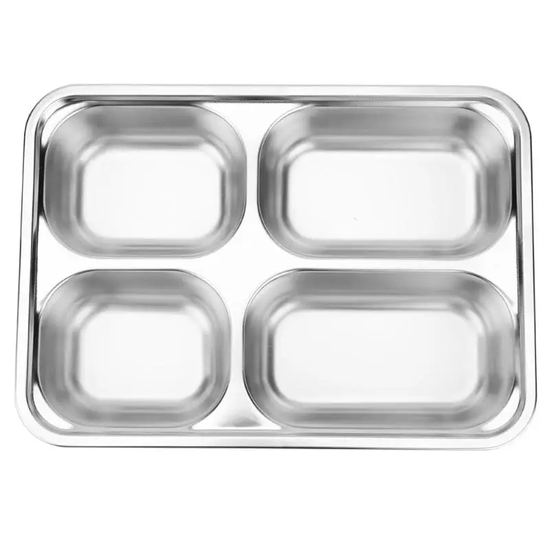 Портативный из нержавеющей стали Bento Box офисный школьный контейнер для еды контейнер для обеда