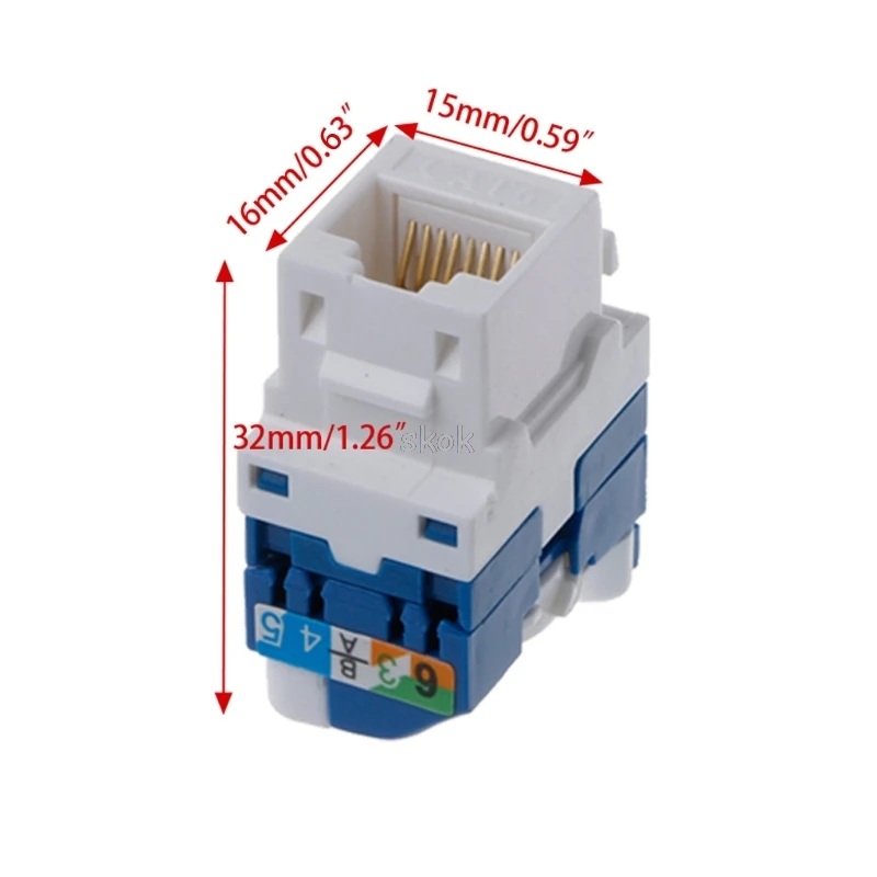 Сетевой модуль переключатель Twist turn провод позолоченный RJ45 разъем инструмент