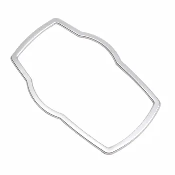 

DWCX Car Silver Interior Multimedia Buttons Cover Molding Trim For BMW 1 3 4 5 7 Series X1 X3 X4 X5 X6 2013 2014