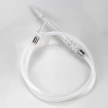 Кальян трубы силиконовый шланг кальяна с акриловой ручкой силиконовые шланги Sheesha Narguile кальяна Кальян шланги 1,7 м Длинные