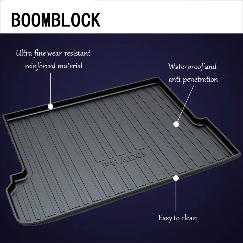 

Auto Car Cargo Liner rear trunk mat For Toyota FJ Cruiser Land Cruiser J200 Highlander Crown Prado 7 Seats 5 Seats Prius