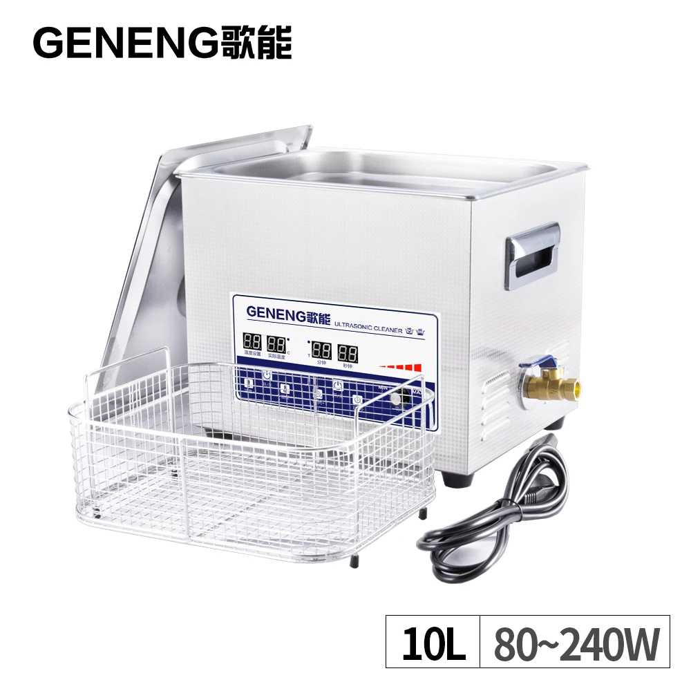 10L Ultrasonic Cleaner Time Power Modulation Engine Block Car parts Oil