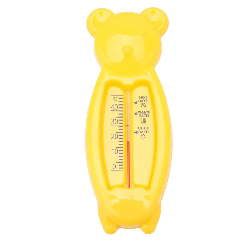 Плавающий милый медведь Детский термометр для воды уход за кожей плавающий, для детской ванночки игрушка Ванна датчик воды уход за ребенком продукт для малышей DW838736