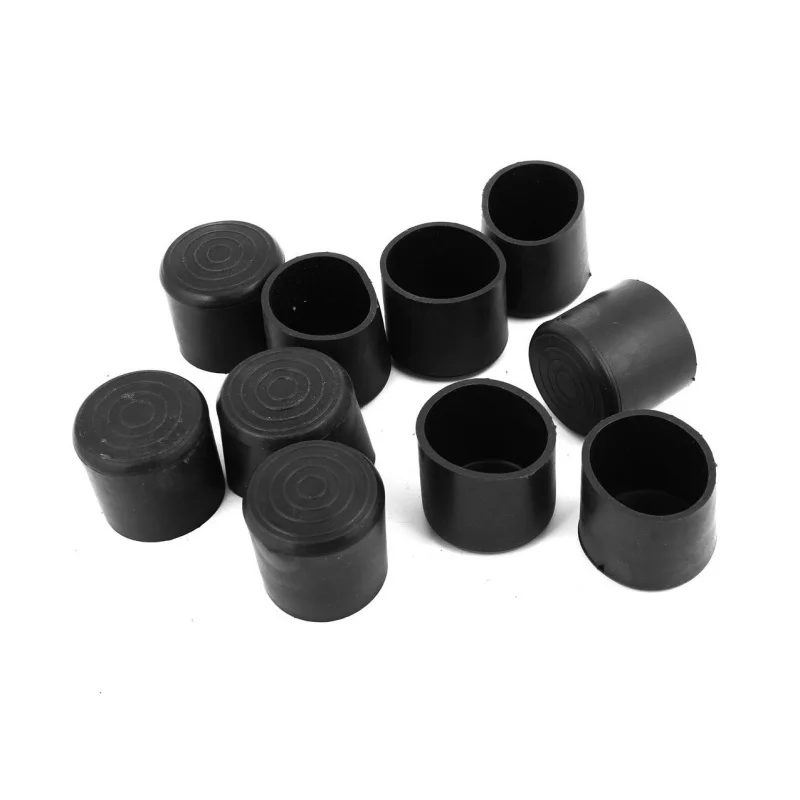 

Rubber Flexible Round End Cap 38MM Foot Cover 10 Pcs Black