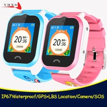 

Newest IP67Waterproof Smart GPS Location Touch Screen SOS Call Monitor Camera Wristwatch Finder Tracker Smartwatch for Kid Child