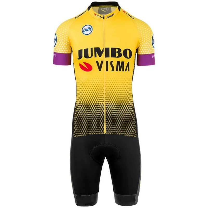 pro team jumbo visma цельная велосипедная майка, облегающие костюмы, велосипедные боди, MTB Ropa Ciclismo, велосипедная speedsuit, Майо, гелевая подкладка