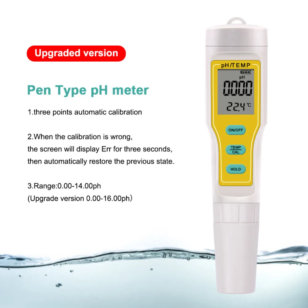 NewPh03PenLCDDigitalWaterQualityTesterRange0001400for