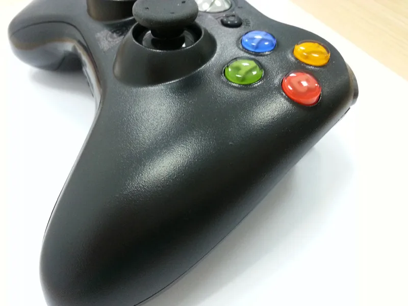 

High quality Original Black for xbox 360 for xbox360 gamepad joystick wireless controller upgrade Gift Free Shipping