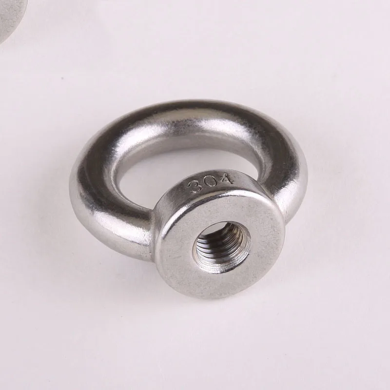 1PCS [304] Authentic Stainless Steel Circle Ring Nut Rings Hanging