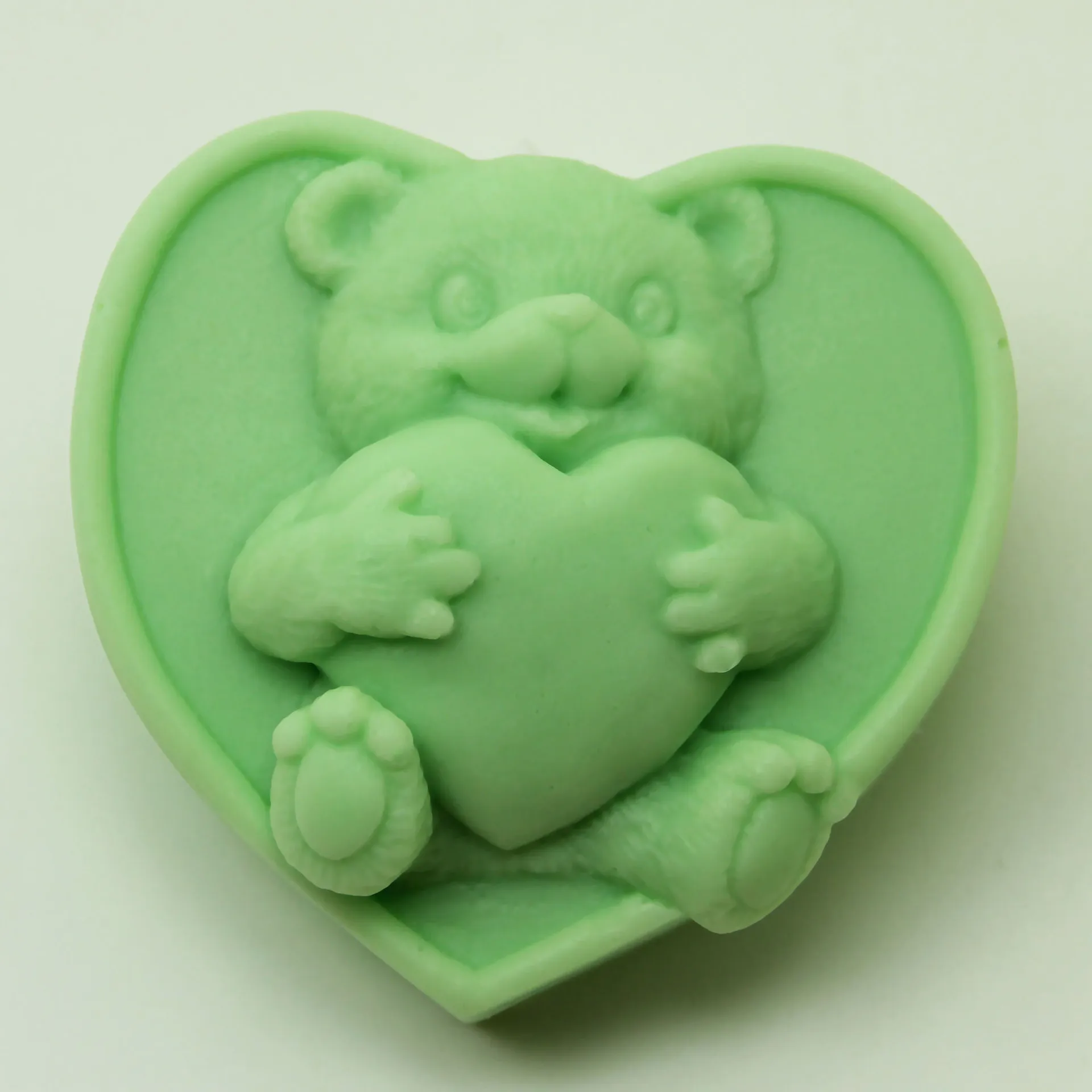 

heart shaped soap mould Hand Making Soap Silicone Mold