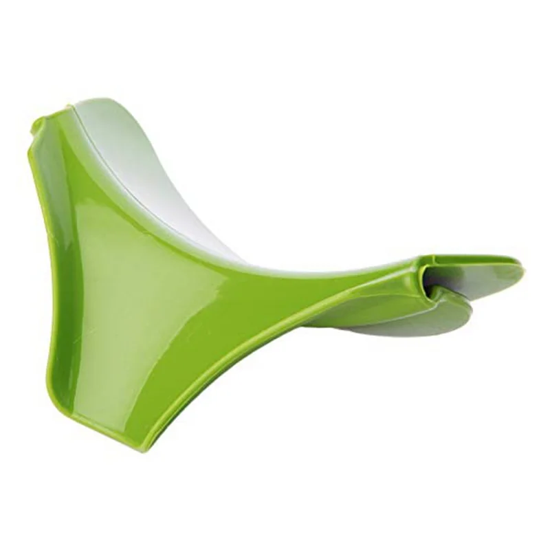 

3 PiecesSilicone Soup Diversion Mouth Anti-spill Drain Spout Slip On Mess Silicone Liquid Funnel for Pots Pans Bowls and Jars