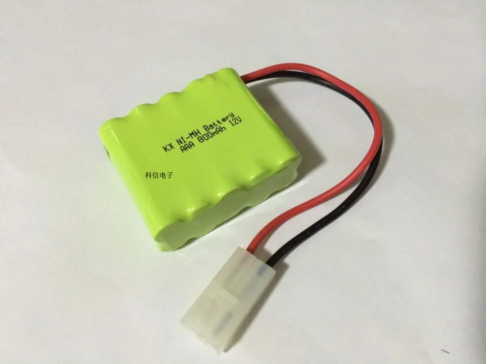 MasterFire новые Ni-MH 12V AAA 800mAh Ni-MH аккумуляторные батареи с вилками для модели самолета, игрушечного автомобиля