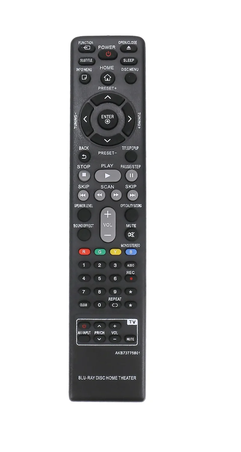 Новый заменяемый пульт AKB73775801 для домашнего кинотеатра LG Blu-Ray BH4030S BH4530T BH5540T BH6540T